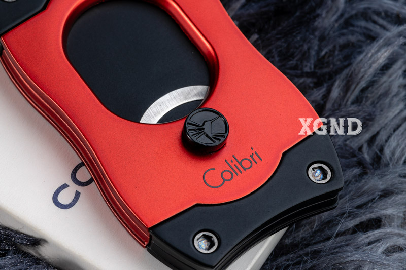 Dao Cắt Cigar Colibri S Cut Cigar Cutter Red Black - Phụ Kiện Xì Gà Chính Hãng