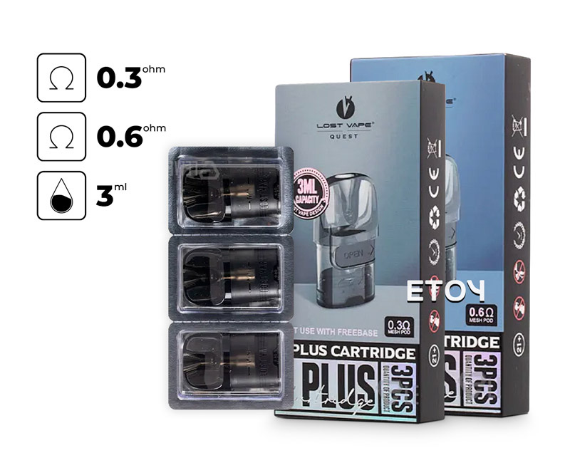 Đầu Pod Lost Vape E-Plus Cartridge Chính Hãng