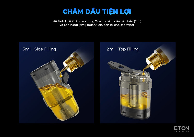 Đầu Pod Nevoks A1 3ml Cho Nevoks Feelin A1 Chính Hãng