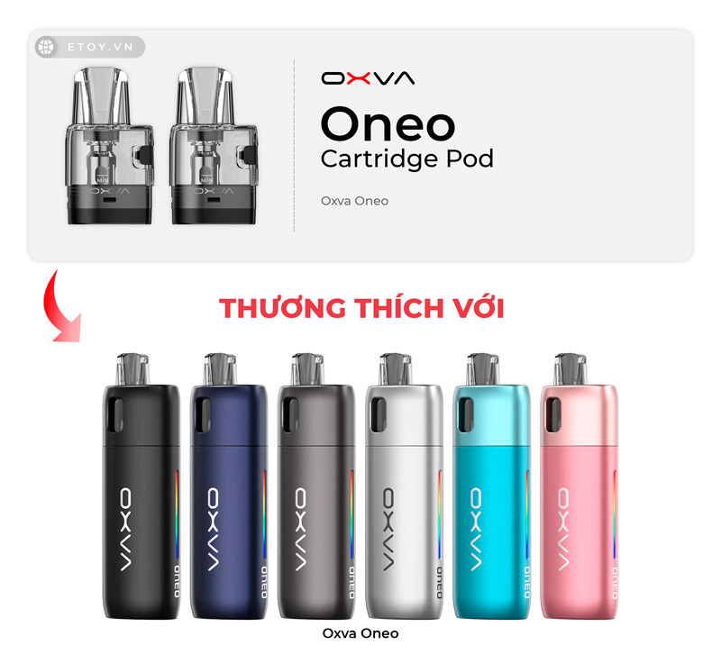 Đầu Pod Oxva Oneo Pod Chính Hãng