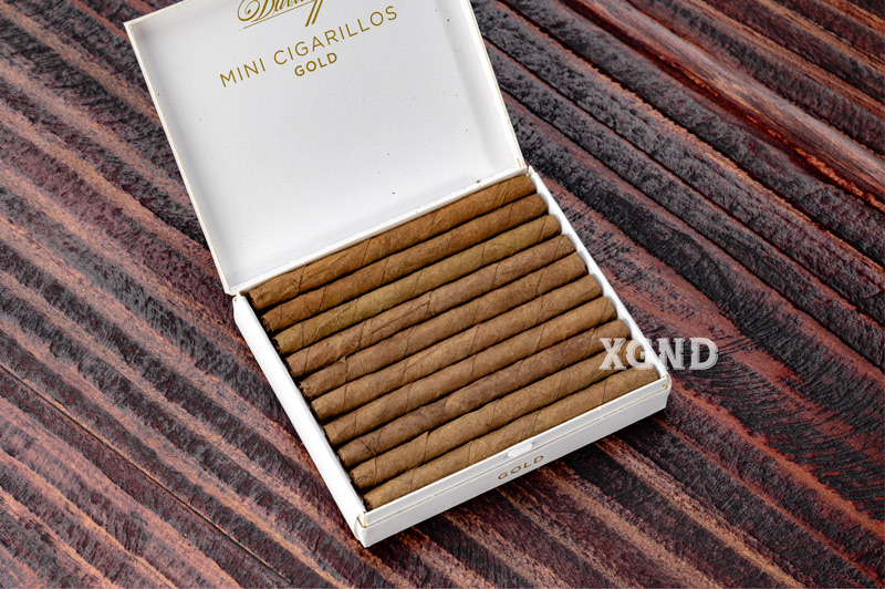 Xì Gà Davidoff Mini Cigarillos Gold - Xì Gà Chính Hãng Hộp 50 Điếu