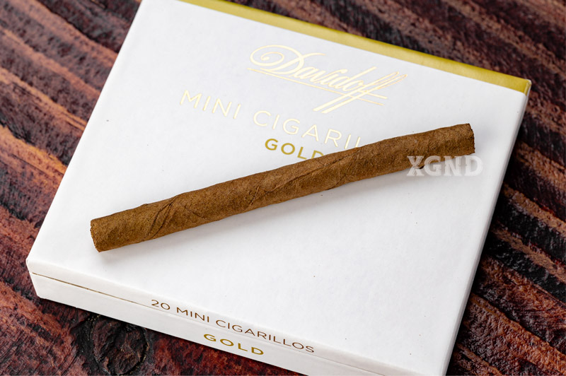 Xì Gà Davidoff Mini Cigarillos Gold - Xì Gà Chính Hãng Hộp 50 Điếu