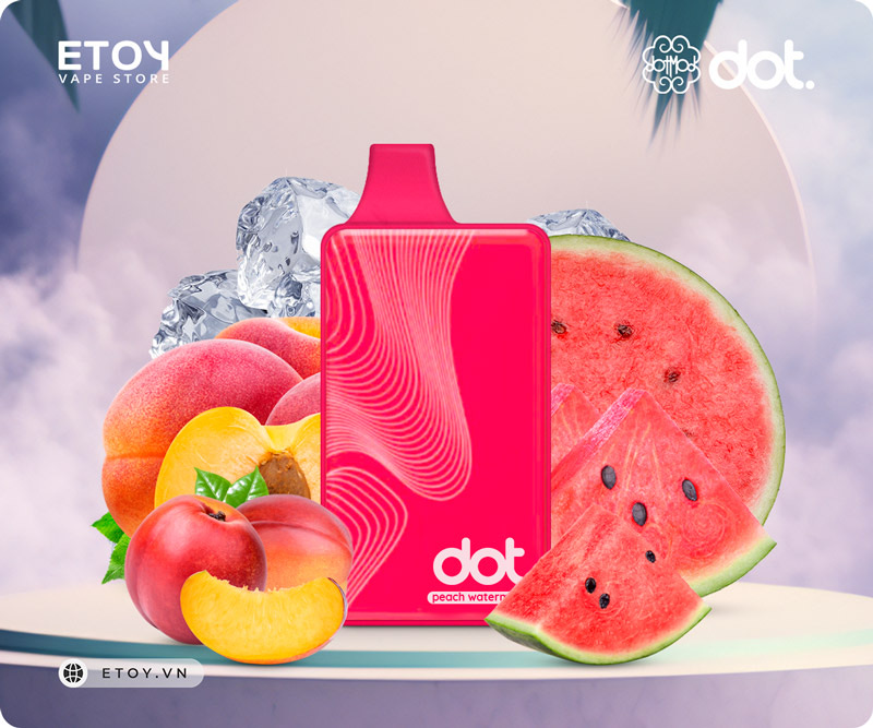 Dotmod Dot7000 Peach Watermelon - Vape Pod 1 Lần 7000 Hơi