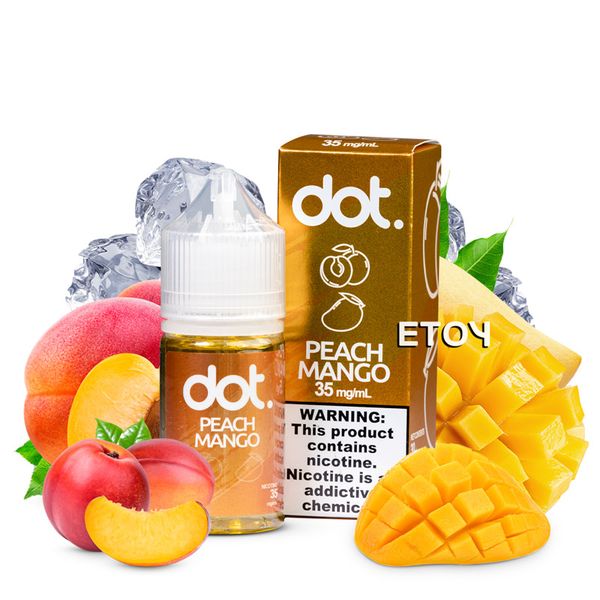 Dotmod Dot Salt Peach Mango 30ml - Tinh Dầu Vape Mỹ Chính Hãng