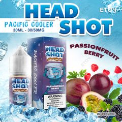 Head Shot Pacific Cooler Salt Passion Fruit Berry 30ml - Tinh Dầu Vape Pod Chính Hãng