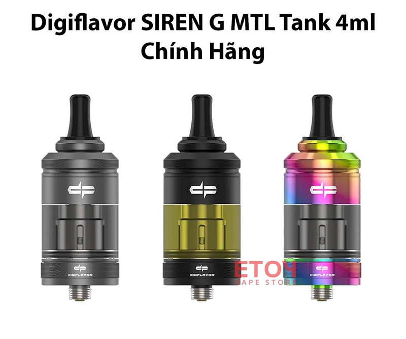 Digiflavor Siren SG MTL Tank Chính Hãng