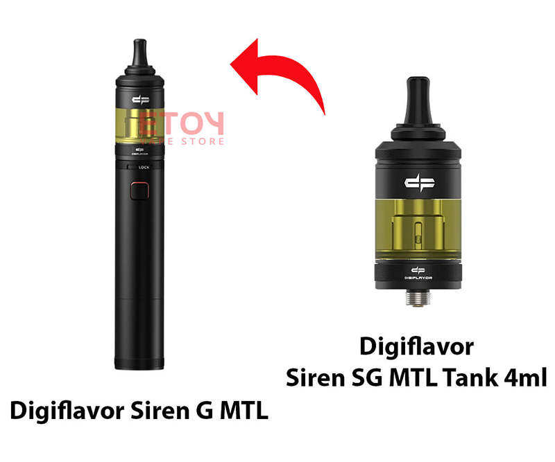 Digiflavor Siren SG MTL Tank Chính Hãng