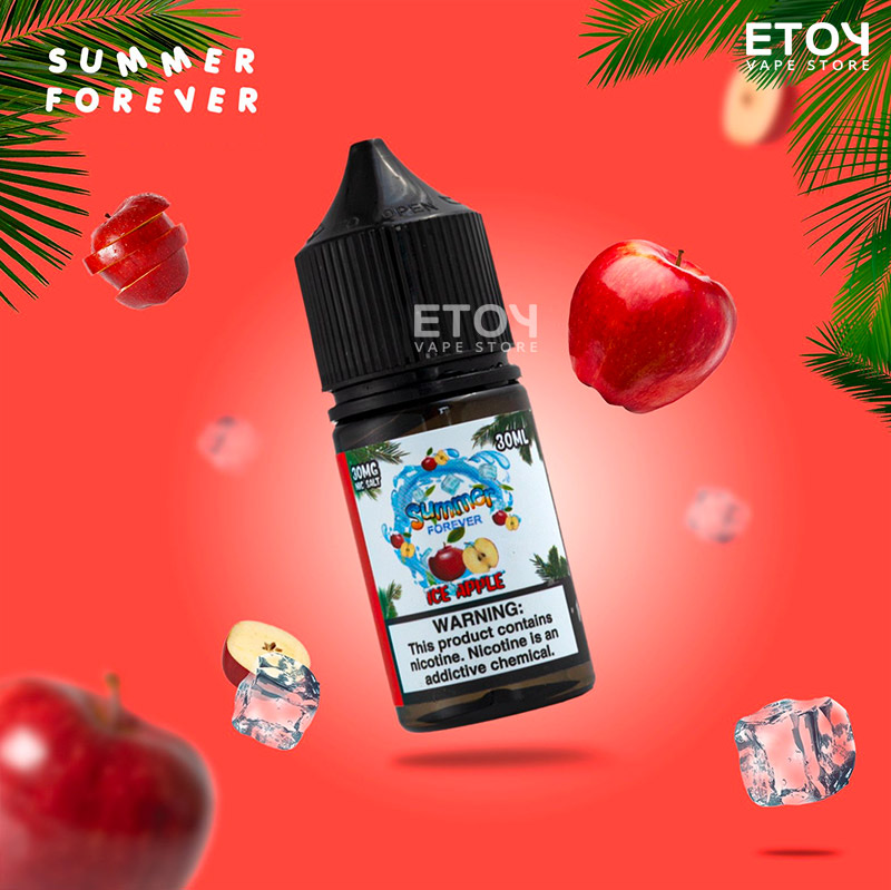 Summer Forever Ice Apple Salt 30ml - Tinh Dầu Vape Mỹ Chính Hãng