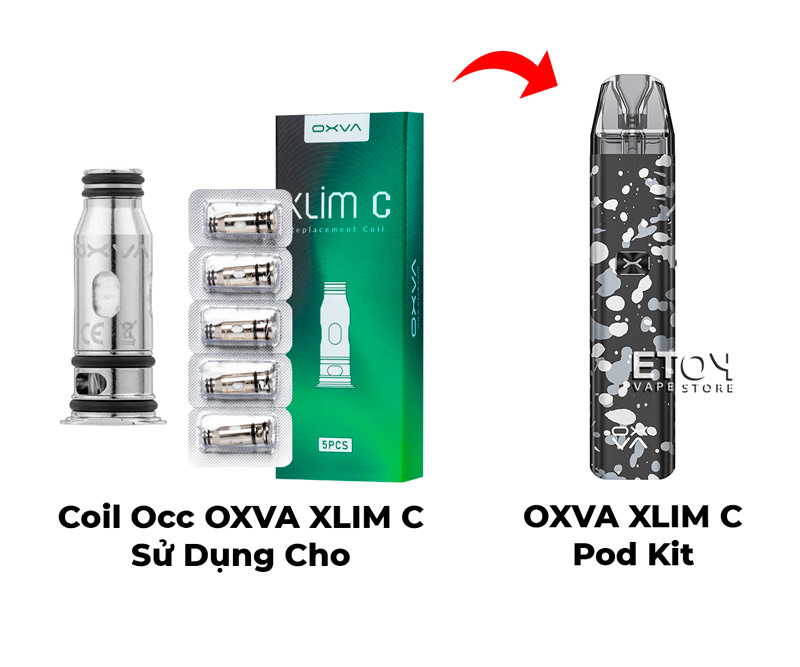 Coil Occ Mesh Cho Oxva Xlim C Pod Kit Chính Hãng