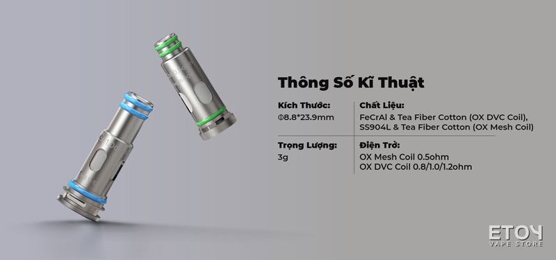 Coil Occ Cho Freemax Onnix 1 và Onnix 2 Pod Kit Chính Hãng