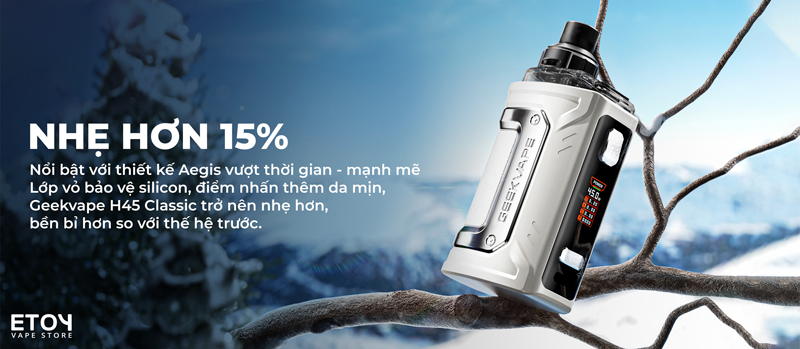 Geekvape H45 Classic - Aegis Hero 3 Pod Kit Chính Hãng