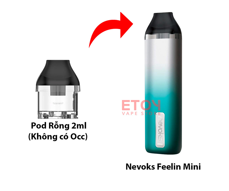 Pod Rỗng Dành Cho Nevoks Feelin Mini Pod Kit Chính Hãng