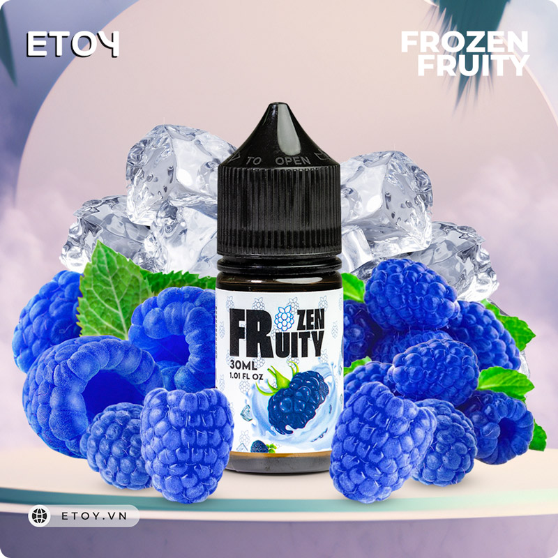 Frozen Fruity Iced Mystical Blue Salt 30ml vị mâm xôi xanh lạnh