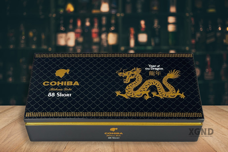 Xì Gà Cohiba Short 88 Year of the Dragon - Cigar Cuba Chính Hãng 88 Điếu