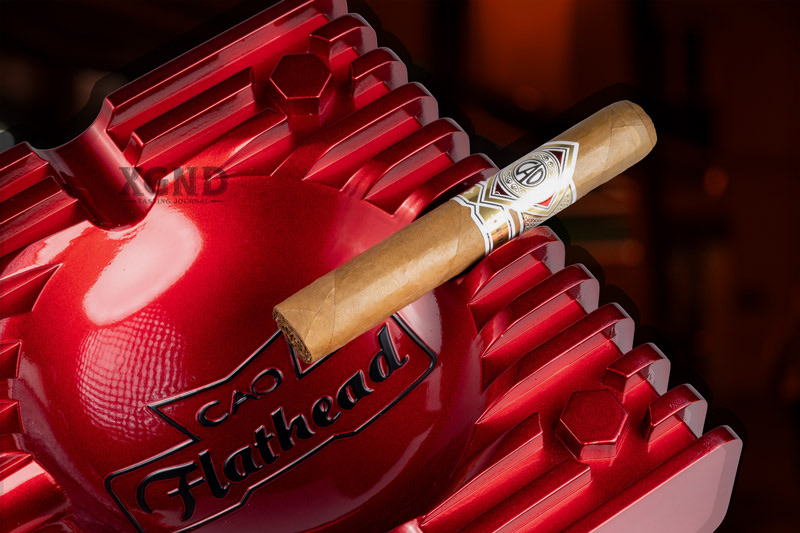 Gạt Tàn Cigar 4 Điếu CAO Flathead Ashtray Chính Hãng