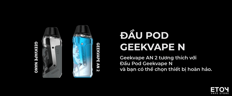Geekvape AN 2 - Aegis Nano 2 Pod Kit Chính Hãng