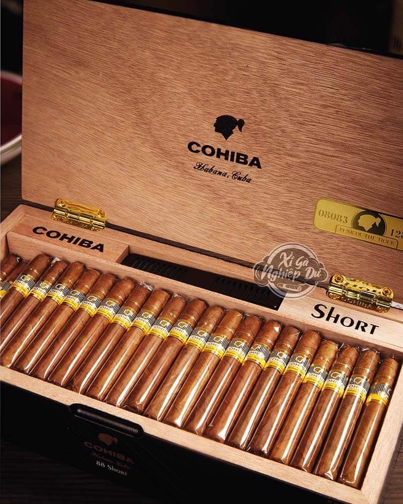 Xì Gà Cohiba Short 88 Year Of The Tiger - Cigar Cuba Chính Hãng 88 Điếu