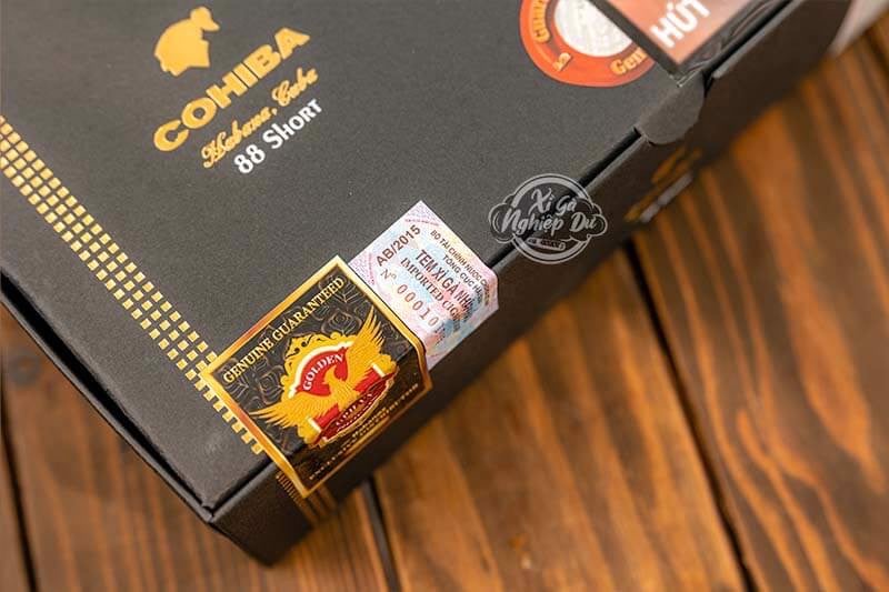 Xì Gà Cohiba Short 88 Year Of The Tiger - Cigar Cuba Chính Hãng 88 Điếu