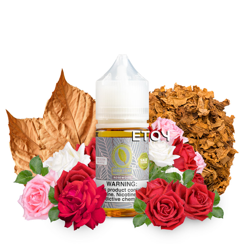 Gold Leaf Salt Rose Wood 30ml - Tinh Dầu Pod Chính Hãng