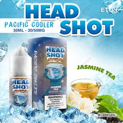 Head Shot Pacific Cooler Salt Jasmine Tea 30ml - Tinh Dầu Vape Pod Chính Hãng