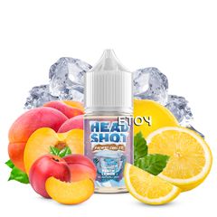 Head Shot Pacific Cooler Salt Peach Lemon 30ml - Tinh Dầu Vape Pod Chính Hãng