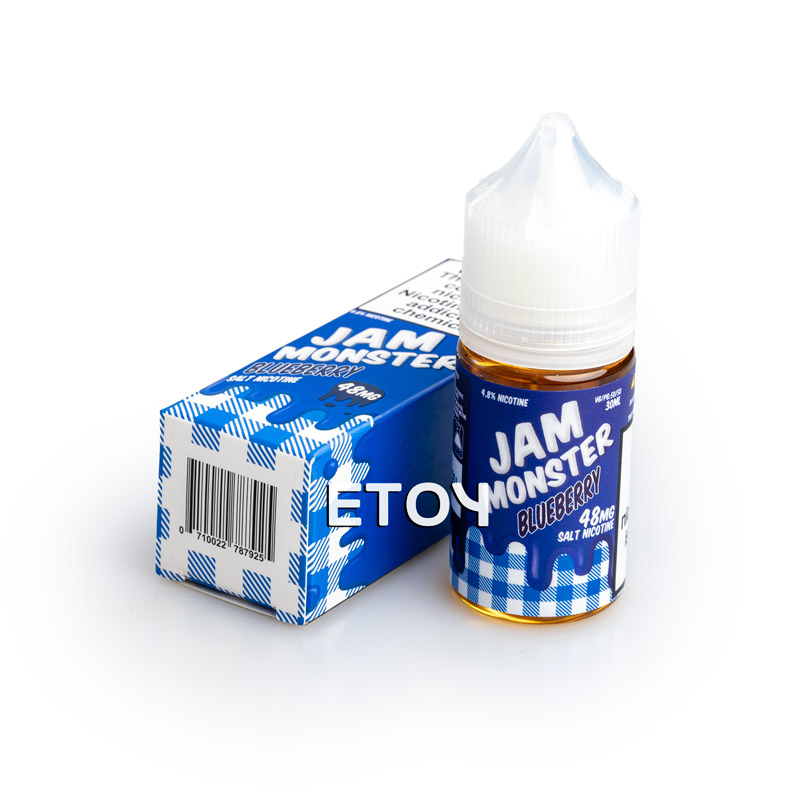 Thông tin Jam Monster Salt Blueberry 30ml - Tinh Dầu Vape Pod Chính Hãng