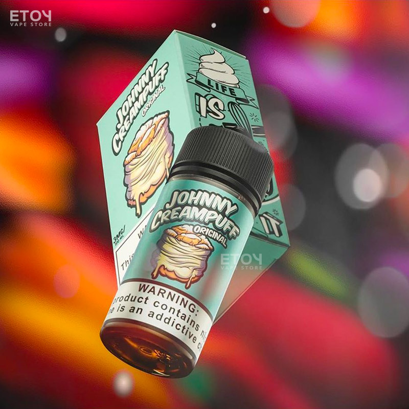 Johnny Creampuff Original 100ml - Tinh Dầu Vape Mỹ Chính Hãng