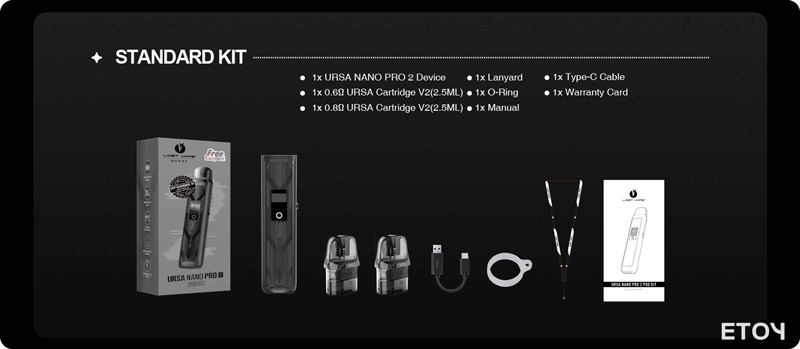 Lost Vape URSA Nano Pro 2 Pod Kit Chính Hãng