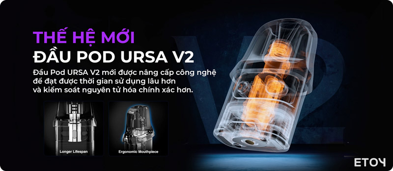 Lost Vape URSA Nano Pro 2 Pod Kit Chính Hãng