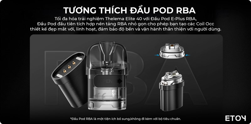 Lost Vape Thelema Elite 40 Pod Kit Chính Hãng