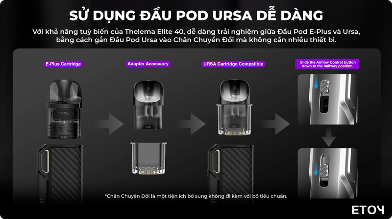 Lost Vape Thelema Elite 40 Pod Kit Chính Hãng