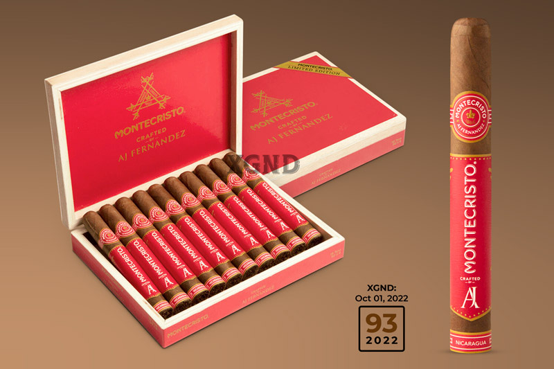 Xì Gà Montecristo Crafted by AJ Fernandez Limited Edition Toro - Cigar Chính Hãng
