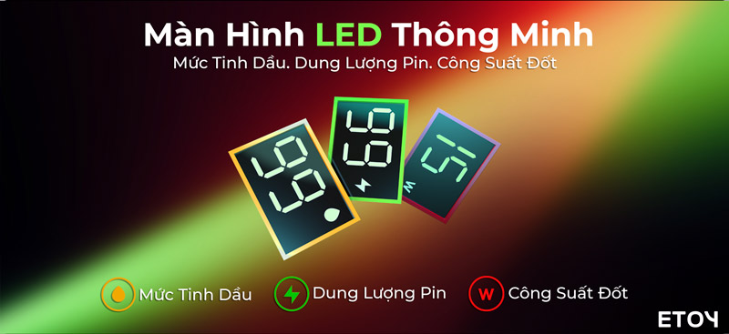 Vape Pod Dùng 1 Lần Oxbar Magic Maze Pro có màn hình led