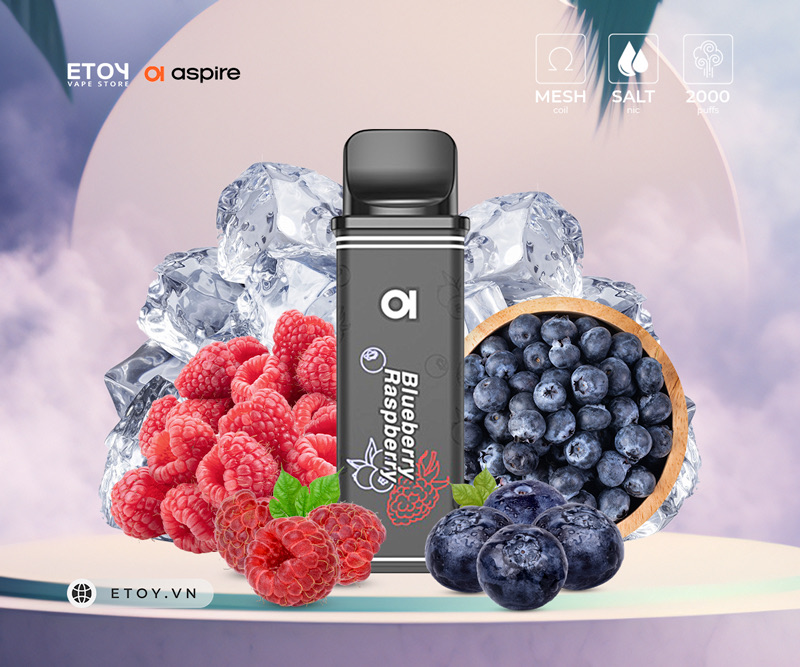 Pod Dầu Aspire Gotek Blueberry Raspberry Chính Hãng