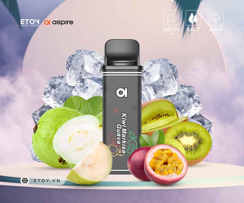 Pod Dầu Aspire Gotek Kiwi Markisa Guava Chính Hãng