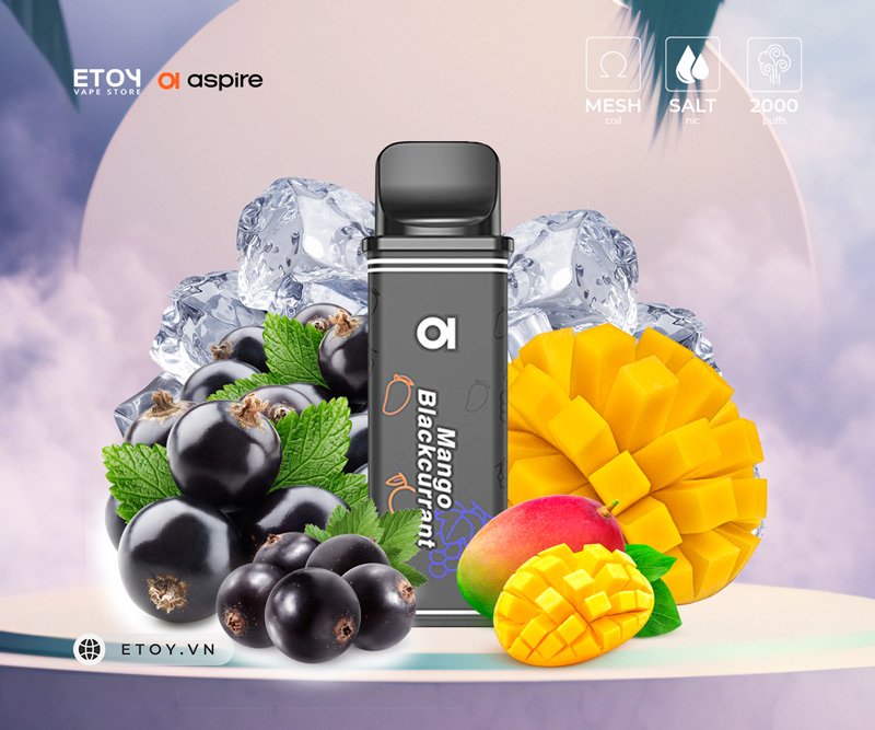 Pod Dầu Aspire Gotek Mango Blackcurrant Chính Hãng