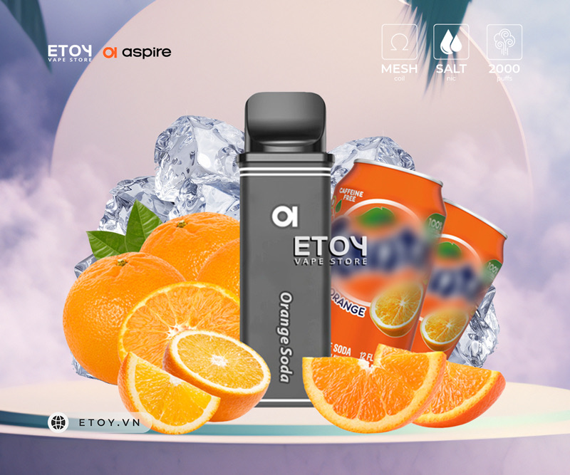 Pod Dầu Aspire Gotek Orange Soda Chính Hãng