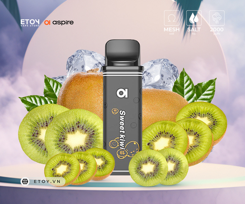 Pod Dầu Aspire Gotek Sweet Kiwi Chính Hãng