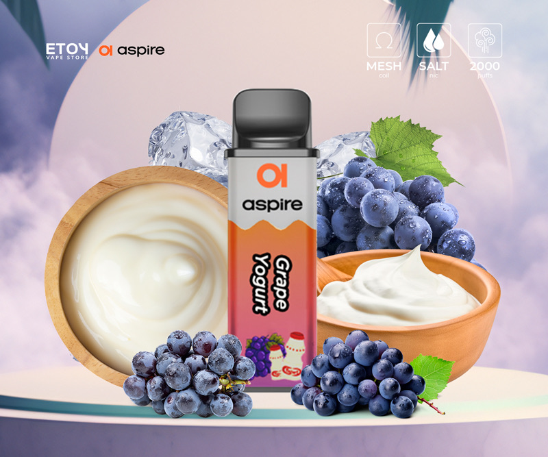 Pod Dầu Aspire Gotek Grape Yogurt Chính Hãng