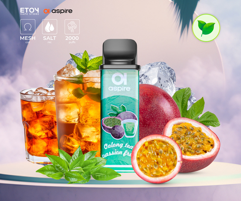 Pod Dầu Aspire Gotek Oolong Tea Passion Fruit Chính Hãng