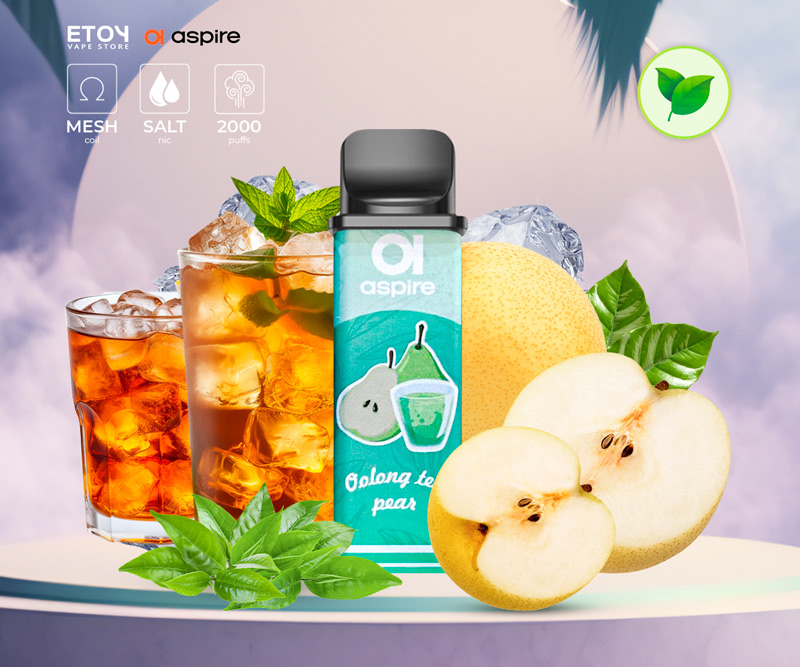 Pod Dầu Aspire Gotek Oolong Tea Pear Chính Hãng