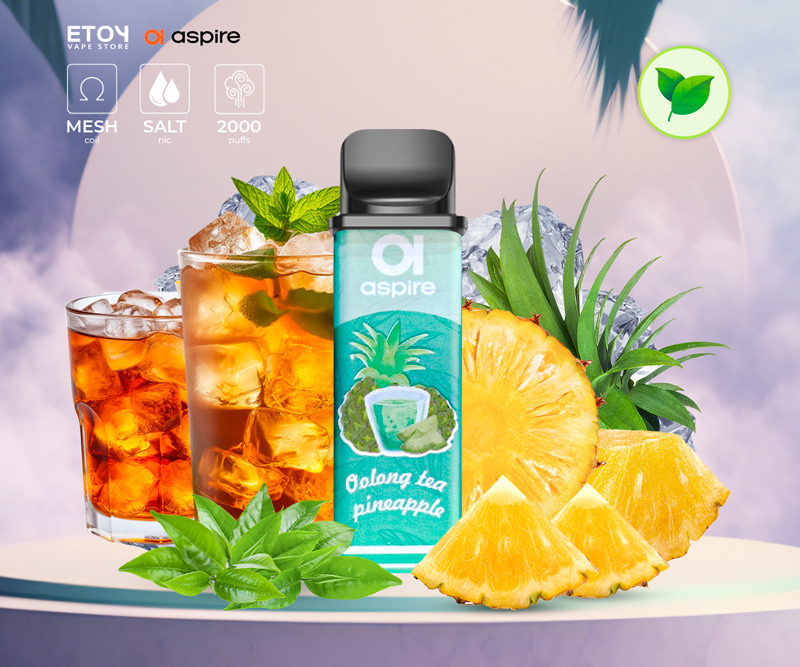 Pod Dầu Aspire Gotek Oolong Tea Pineapple Chính Hãng