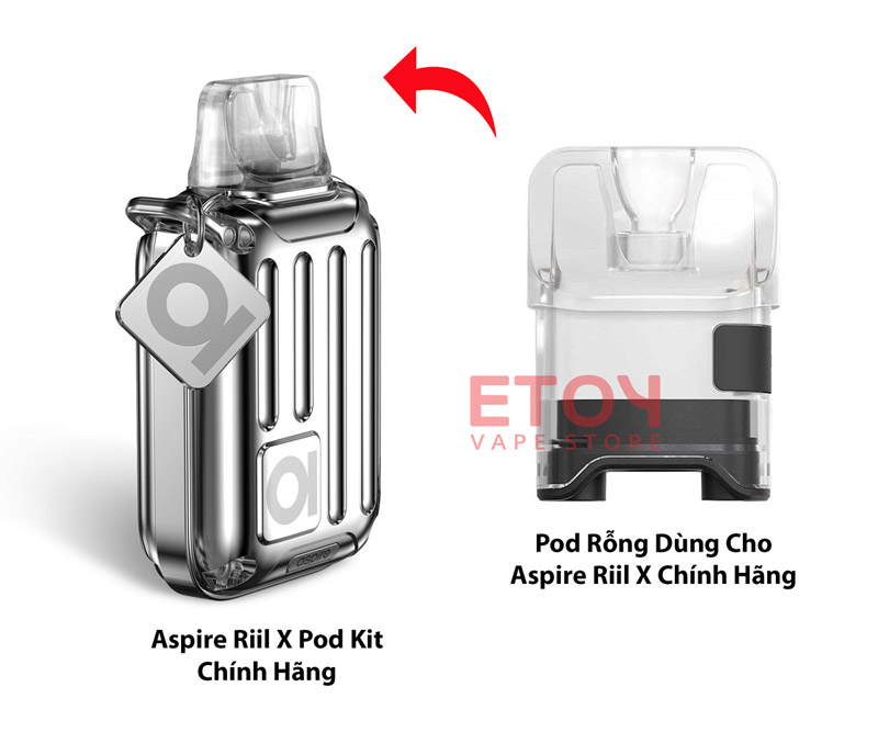 Pod Rỗng Dành Cho Aspire Riil X Chính Hãng