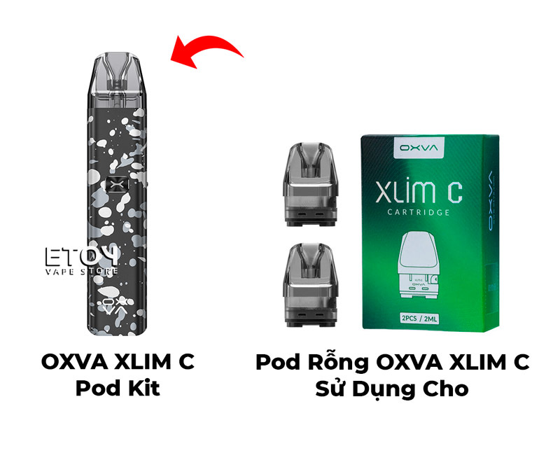 Pod Rỗng Oxva Xlim C Chính Hãng