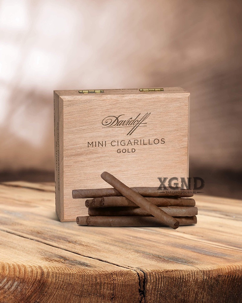 Xì Gà Davidoff Mini Cigarillos Gold - Xì Gà Chính Hãng Hộp 50 Điếu