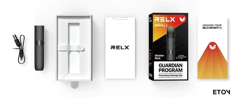 Relx Infinity 2 Device quy cách đóng gói