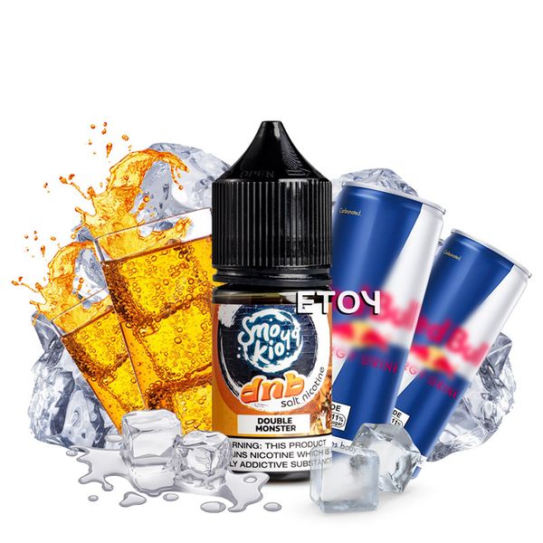 Smokio 49 DNB Salt Double Monster 30ml - Tinh Dầu Vape Pod Mỹ Chính Hãng