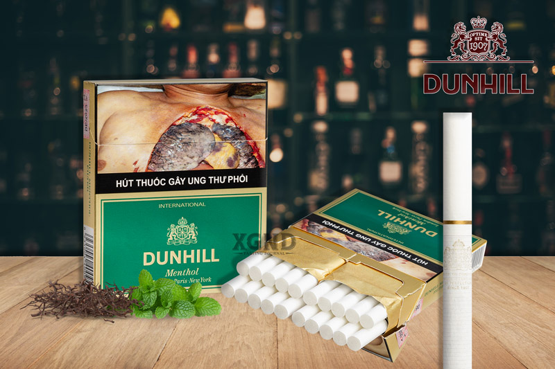 Dunhill International Menthol - Thuốc Lá Dunhill Bạc Hà Chính Hãng