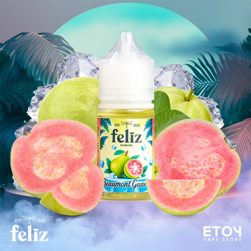 Feliz Fruit Salt Beaumont Guava 30ml - Tinh Dầu Vape Mỹ