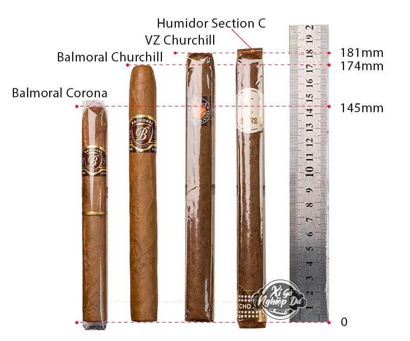 Xì Gà Balmoral Churchill Tubos - Cigar Dominica Chính Hãng
